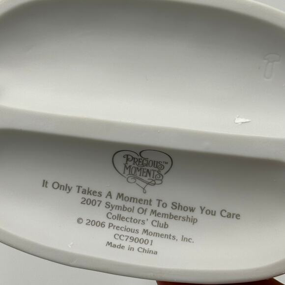 NWT Precious Moments 790001 It Only Takes A Moment To Show You Care Issued 2007 - Picture 11 of 12